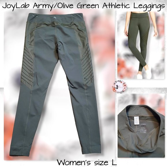 JoyLab Pants - 🆕JL JoyLab Olive/Army Green Athletic Leggings, Women's Size L